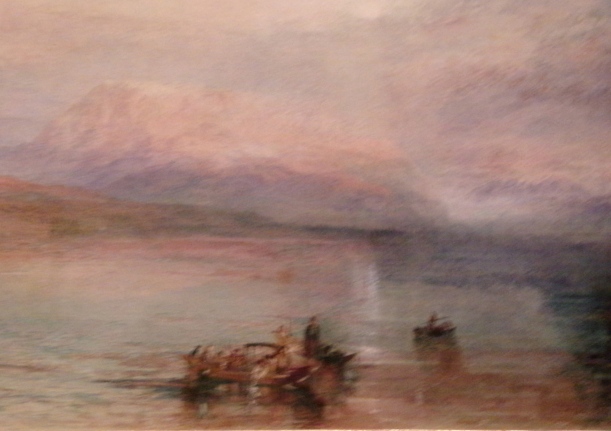 An exquisite Turner watercolour.